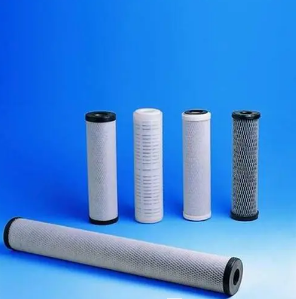 Compressed activated carbon filter and particulate activated carbon filter