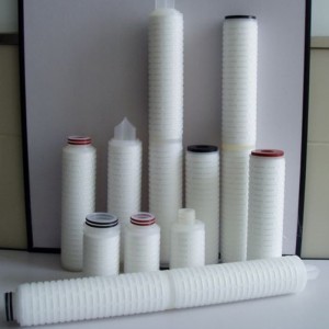 PP pleated filter element