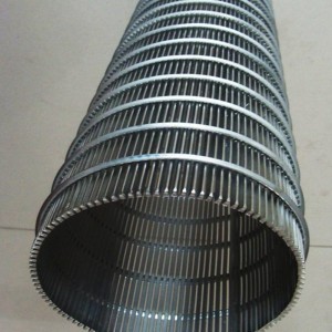 Wedge wire filter element