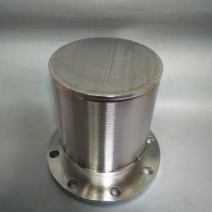 Wedge wire filter element