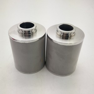 Stainless steel filter element