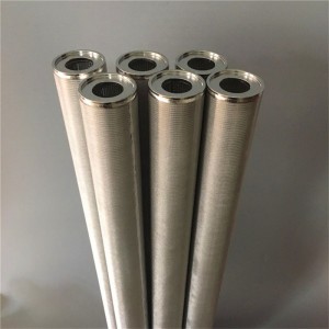 Stainless steel filter element