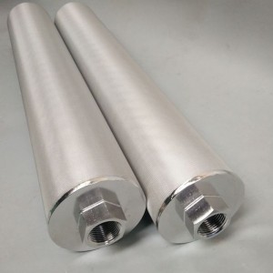 Stainless steel filter element