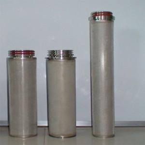 Gas filter element